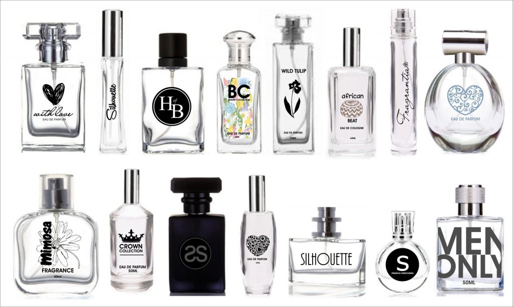 چاپ روی شیشه عطر